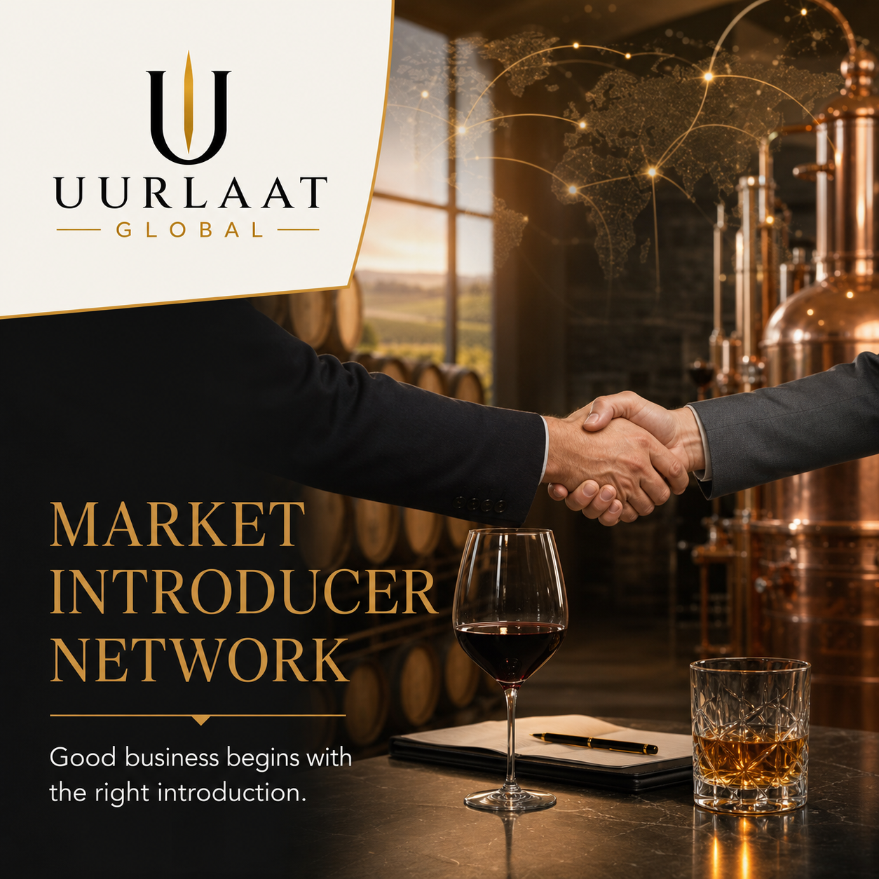 Uurlaat Global Market Introducer Network — good business begins with the right introduction